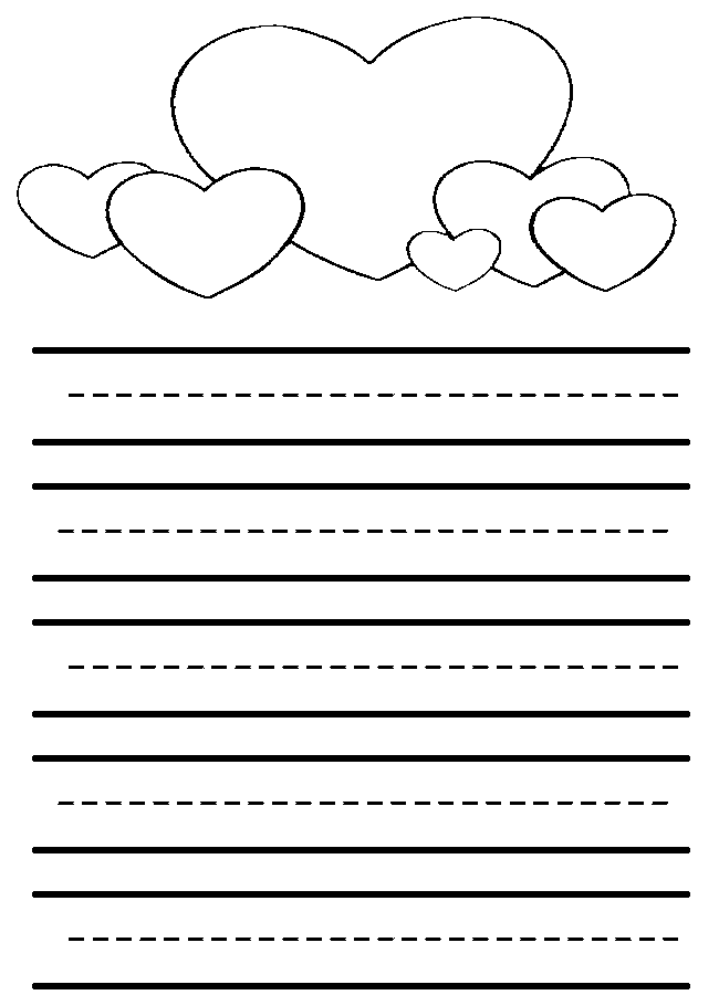 Custom handwriting paper